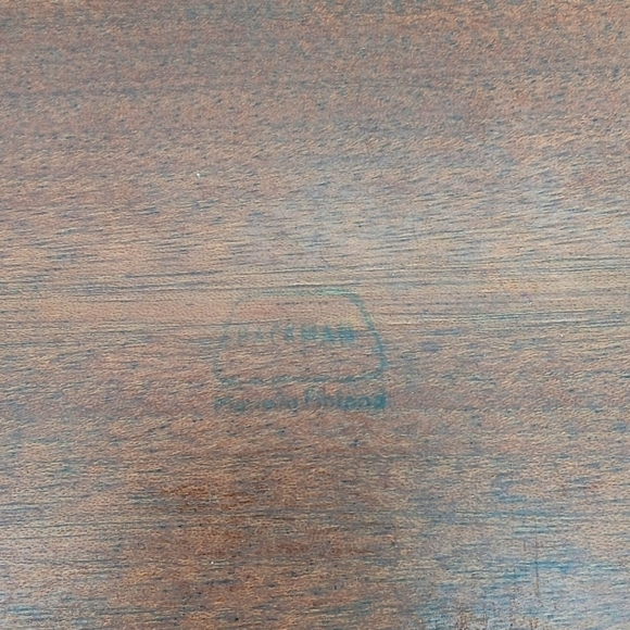 Backman MCM teak tray 11 x 14 - Picture 3 of 3